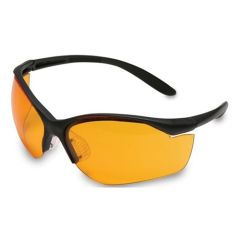 Howard Leight Vapor II Sharp-Shooter Glasses w/Orange Lens & Black Frame R01537