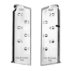 Chip McCormick .45 ACP 7-Round Steel Magazine for Officer 1911 - 14121