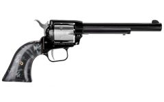 Heritage Rough Rider Small Bore .22 Long Rifle 6-round 6.50" Revolver in Zamak Frame - RR22TT6BLKPRL