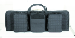 36  Deluxe Padded Weapons Case  Black