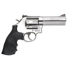 Smith & Wesson 686 Plus .357 Remington Magnum 7-Shot 4" Revolver in Satin Stainless (Distinguished Combat Magnum) - 164194