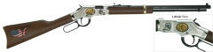 Henry H004CM2 Golden Boy Coal Miner Tribute II Lever 22 Short/Long/Long Rifle 20" 16 LR/21 Short American Walnut Stk Blued