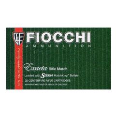 Fiocchi Ammunition .30-06 Springfield Full Metal Jacket Boat Tail, 150 Grain (20 Rounds) - 3006A