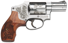 Smith & Wesson 640 .357 Remington Magnum 5-Shot 2.12" Revolver in Stainless (Machine Engraved) - 150784