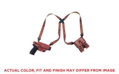 Galco International Miami Classic II Right-Hand Shoulder Holster for Sig Sauer P229 in Tan Leather (3.9") - MCII250