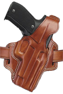 Galco International Fletch Right-Hand Belt Holster for Ruger SP101/Colt Detective Special in Tan (2.25") - FL118
