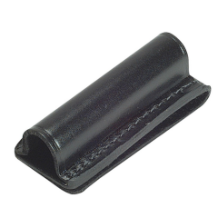 MagLite AA Mini Flashlight Holster in Black Plain Leather - AM2A026