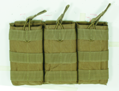 Voodoo M4/M16 Open Top Magazine Pouch w/ Bungee System Magazine Pouch in Coyote - 20-8180007000