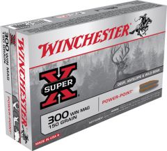 Winchester Super-X .300 Winchester Magnum Power-Point, 150 Grain (20 Rounds) - X30WM1