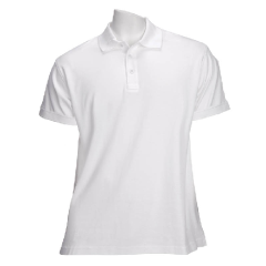 5.11 Tactical Tactical Women's Short Sleeve Polo in White - Medium