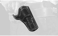 Desantis Gunhide 83 Doc Holiday Cross Draw Right-Hand Belt Holster for Colt Single Action Army in Black Lined (3.5") - 083BC53Z0