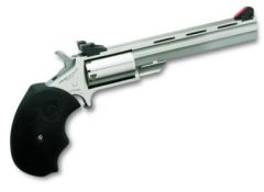 North American Arms Mini-Master .22 Long Rifle/.22 Winchester Magnum 5+1 4" Pistol in Stainless - NAA-MMC