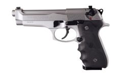 Beretta 92FS Brigadier *CA Compliant 9mm 10+1 4.90" Pistol in Satin Stainless Steel - J92F560CA