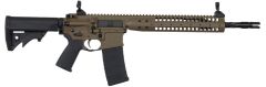 LWRC IC-SPR .223 Remington/5.56 NATO 30-Round 14.7" Semi-Automatic Rifle in Patriot Brown - ICR5PBC14PSPR