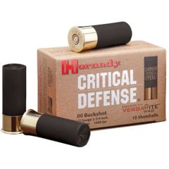 Hornady Critical Defense .12 Gauge (2.75") 00 Buck Shot Lead (10-Rounds) - 86240