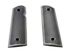 Pro Mag Industries Inc Archangel 1911 Grip Panels Black Aluminum Finish AA107