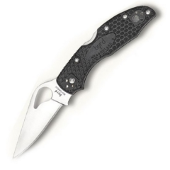 SPYDERCO - MEADOWLARK 2 Blade: Plain Edge Blade Handle: Black FRN