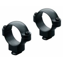 Leupold Medium Dual Dovetail Rings w/Silver Finish 52323