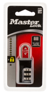 Master Lock 646D Wide Set Combination Lock Black