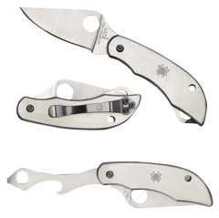 Spyderco C175P Clipitool 2"/2" 8Cr13MoV Stainless Blade & Screwdriver/Opener