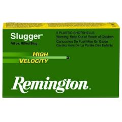 Remington Slugger High Velocity .12 Gauge (3") Slug Copper (5-Rounds) - SPHV12MRS