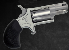 North American Arms Mini-Revolver .22 Long Rifle 5-Shot 1.125" Revolver in Stainless - NAA-22LR-P