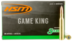 HSM Hunting Shack Game King .270 Winchester Spitzer Boat Tail, 150 Grain (20 Rounds) - 27013N