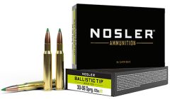 Nosler Bullets Trophy .30-06 Springfield Ballistic Tip, 125 Grain (20 Rounds) - 40068