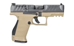 Walther PDP Compact Optic Ready 9mm 15+1 4" Pistol in Tan - 2858444