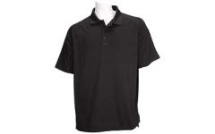 5.11 Tactical Performance Men's Short Sleeve Polo in Black - Large