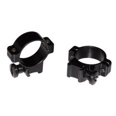 Burris Medium Standard Rings w/Black Aluminum Finish 420071