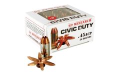 G2 Research .45 ACP Copper Expansion Projectile, 168 Grain (20 Rounds) - CIVIC 45 ACP