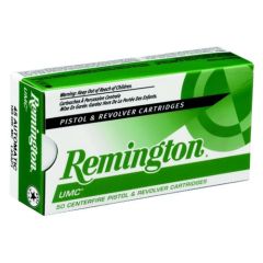 Remington UMC 9mm Full Metal Jacket, 124 Grain (50 Rounds) - 23718