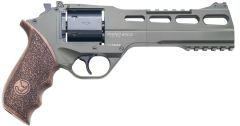 Chiappa Rhino 60SAR .357 Remington Magnum 6-round 6" Revolver in Green Cerakote Aluminum - CF340282