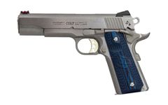 Colt 1911 Competition .38 Super 9+1 5" 1911 in Stainless Steel - O1073CCS