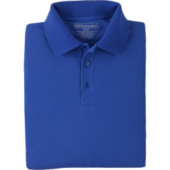 5.11 Tactical Professional Men's Short Sleeve Polo in Academy Blue - Large