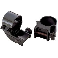 Weaver 30MM High Detachable Top Mount Rings w/Matte Black Finish 49120