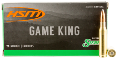 HSM Hunting Shack Game King 7mm-08 Remington Spitzer Boat Tail, 160 Grain (20 Rounds) - 7MM089N