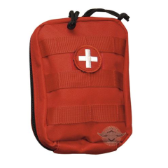 TRAUMA KIT, FIRST AID, RED