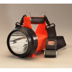 Fire Vulcan LED Org Standard  C4 LED Technology, impervious to shock with a 50,000 hour lifetime Two ultra- bright blue LEDs Strobe and Steady Modes up to 80,000 candela (peak Beam Intensity) Run times are up to 3 hrs with steady high LED & taillights; up