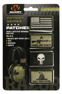 Walkers Game Ear Patriot Muff Patch Kit