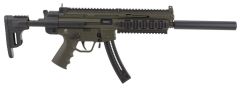 GSG GSG219GERGGSG1622G GSG-16 22 LR 16.25" 22+1 Green Black Collapsible w/Storage Compartment Stock