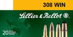 Magtech Ammunition .308 Winchester/7.62 NATO Soft Point, 180 Grain (20 Rounds) - SB308C