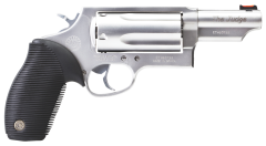 Taurus Judge Magnum .410/.45 Long Colt 5-Shot 6.5" Revolver in Stainless (Judge Tracker Magnum) - 2441069MAG