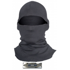 NH500L LIGHTWEIGHT HOOD BALA  Damascus NH50L Lightweight Hood Balaclava with Fire Retardant Nomex, 18 Inch, Black