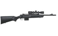 Mossberg Scoped Combo .308 Winchester/7.62 NATO 10-Round 16.2" Bolt Action Rifle in Blued - 27793