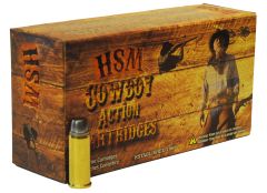 HSM Hunting Shack .45 Long Colt Round Nose Flat Point, 200 Grain (50 Rounds) - 45C2N