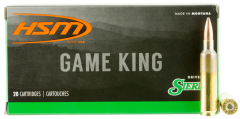 HSM Hunting Shack Game King 6.5X284 Norma Spitzer Boat Tail, 140 Grain (20 Rounds) - 65X284NORMA3