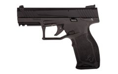 Taurus 1TX2233110 TX22C Compact 22 LR 10+1 3.60" Black Barrel, Slide & Polymer Frame, Rubber Grips