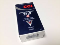 CCI Speer Standard Velocity .22 Long Rifle Lead Round Nose, 40 Grain (50 Rounds) - 35